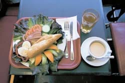 Lasipalatsin perusaamiainen.