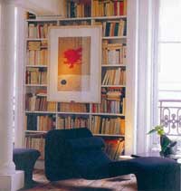 Otavan Kodin sisustuskirjassa neuvotaan kirjaston tekoon. Kuva: Otava