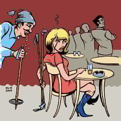 Sauvakävely on parhaimmillaan jopa hyödyllinen harrastus.