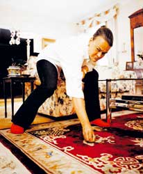 Rita Tainolan paino vaihtelee 65 ja 71 kilon välillä levähoidoista riippuen.