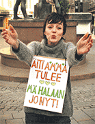 Heli Roiha sai antaa vain yhden halauksen.