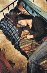 Krista Kosonen pääsee veden alla pakoon maailmasta.