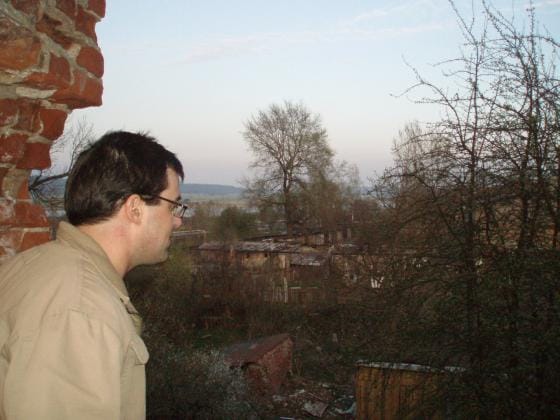 Rauniolinna Liettuan rajajoella