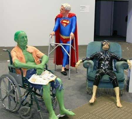 Sankaritkin lopulta myös vanhenevat ! =D