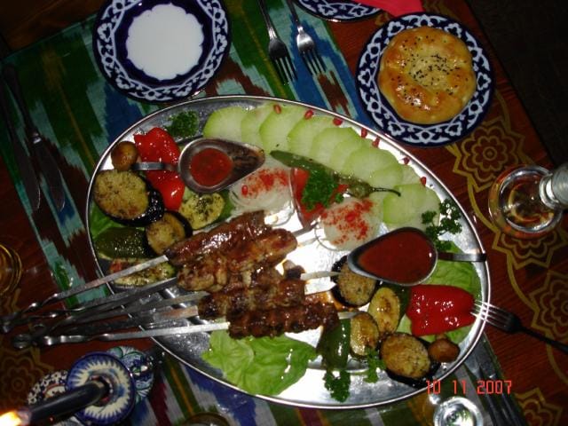 Shashlikkia uzbekistanilaisessa