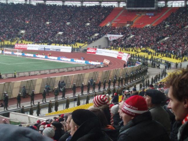 Luzhnikin turvajärjestelyt olivat kunnossa