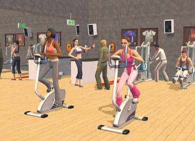 inhorealismia. Edes Simsissä ei kakkua voi syödä lihoamatta, eikä paino putoa ilman liikuntaa.