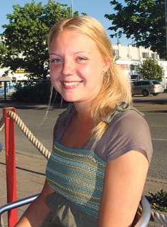 Kerubin kuppila. Opiskelija Miia, 24