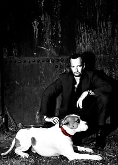 Olli ja elämänkumppani Diego.