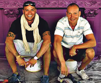 Mehdi ja Niko luottavat uudessa paikassaan nettiselaimen nimeen.