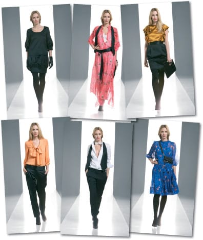 Selected Femmen suunnittelija Christina Exsteen kertoo, että lähes 90 prosenttia hänen suunnittelemistaan malleista menee tuotantoon.