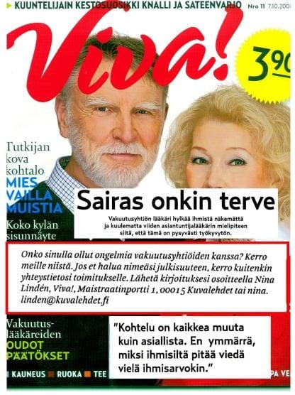 ~ Sairas onkin terve ~