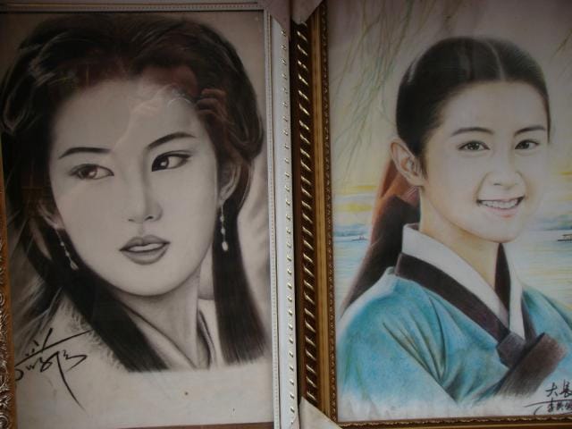 Katutaidetta Hangzhoussa, ei lainkaan hullumpaa