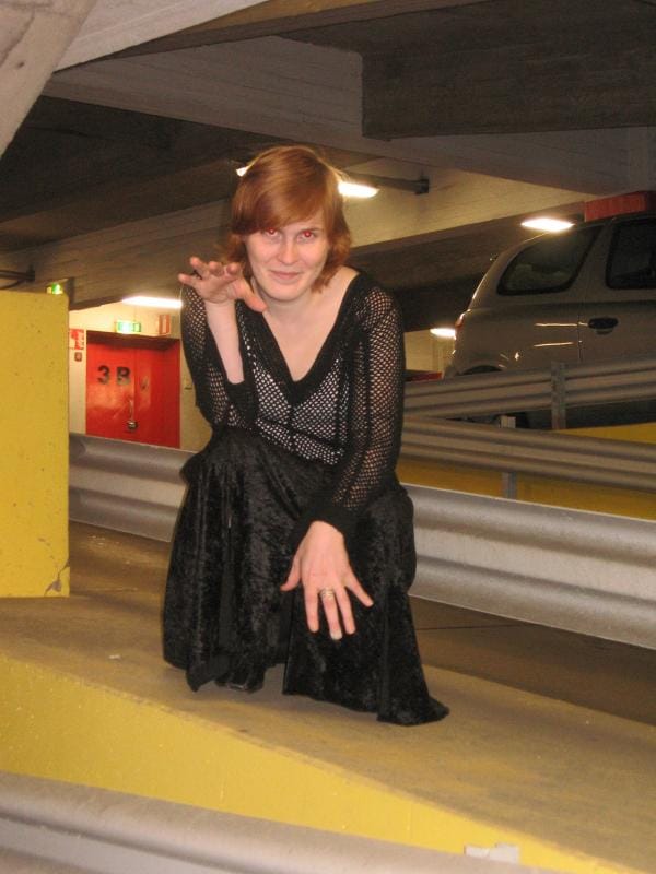 Lumoajan sormet ja katse (kuva otettu lokakuussa 2008)