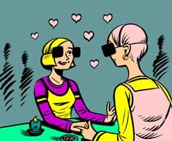 Kulkuset puntariin. Tiedetoimittaja Robert Wright väittää kivesten painon vaikuttavan uskollisuuteen. Mitä suuremmat pussit sitä enemmän partnereita.