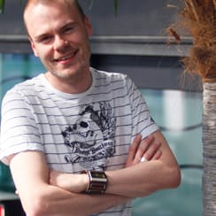 Vantaan Onnelan ravintolapäällikkö Jani Avelin.