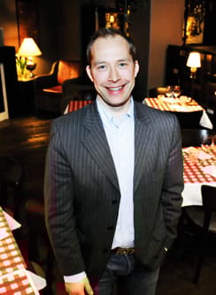 Vespan ravintolapäällikkö Mikko Olanterä