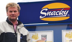 Snackyn kingi, Snackyn omistavan Burger bakersin toimitusjohtaja Jukka Nieminen.