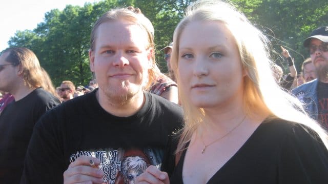 Ruotsalaisen ystävättären kera.. =)