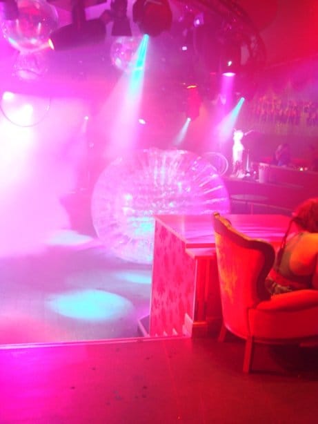 Fredan Tivolissa pääsi palloilemaan.