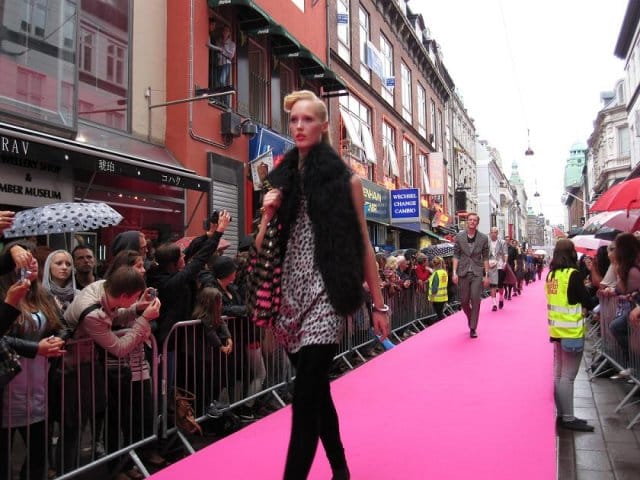 Maailman pisin catwalk Kööpenhaminassa 14.8.2010