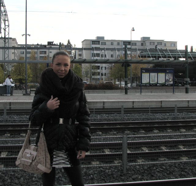 Hennan lapsuuden kotitalo.