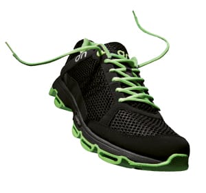 ON Running -juoksukenkien pohjan 13 iskunvaimenninta vähentävät niveliin kohdistuvia iskuja.