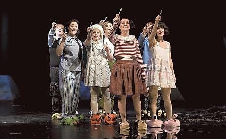 Kansallisteatterin Vihan veli -näytelmä. Kuvaaja: Aura Nukari