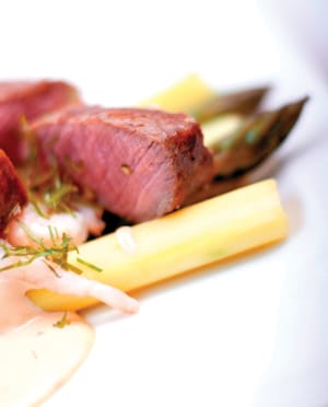 Vasikkaa à la Oscar.