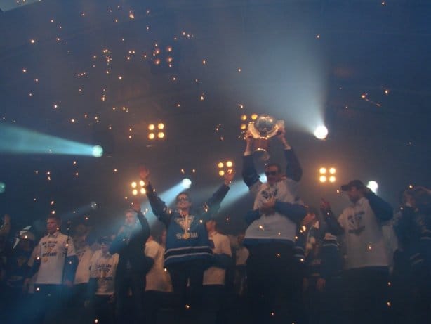 Leijonien MM-kultajuhlat!