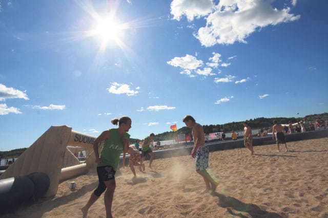 BeachFutiksessa miesten sarjan voitti viime vuonna FC Rantakirput.