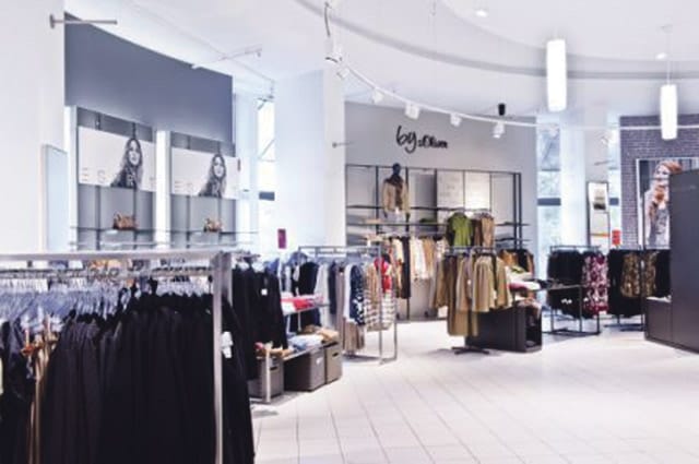 Naisten osasto näyttää nyt fiinimmältä.