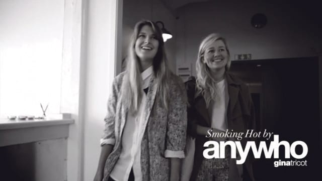 Muotiblogaajat Gina Tricotin malleina.