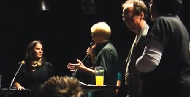 Pekka Vahvasen vetämässä väittelyillassa ovat vääntäneet peistä mm. Mari Puoskari ja Jussi Halla-aho.