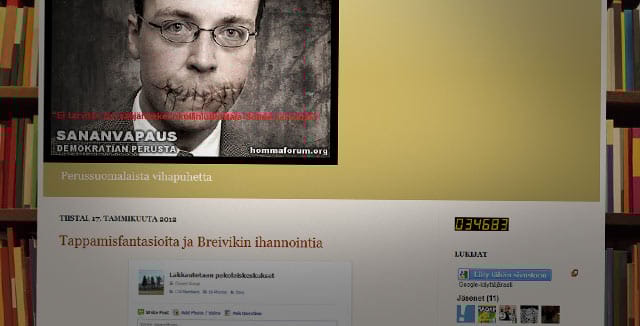 Perussuomalaista vihapuhetta -blogi kohtasi sensuurin.