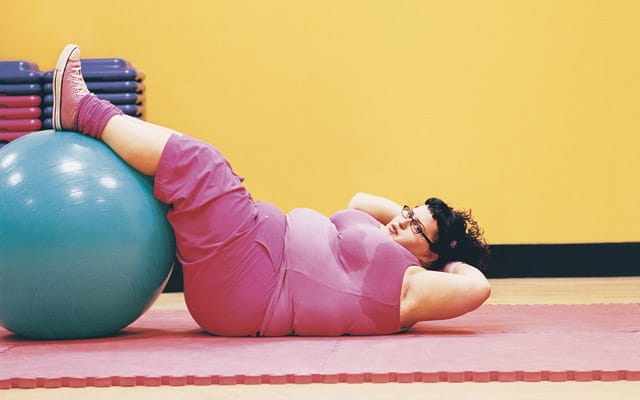 Lupaus: hommaan litteän vatsan.