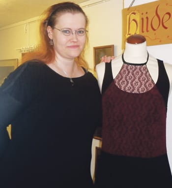 Milona Suominen on pukeutunut mustaan teini-iästä saakka.