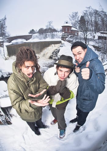 Juno, Nopsajalka ja Jonas Karlsson odottavat jo kesän isoja ulkoilmakeikkoja.