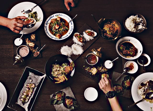 Farangin maistelumenu kerää asiakkaiden kehuja.