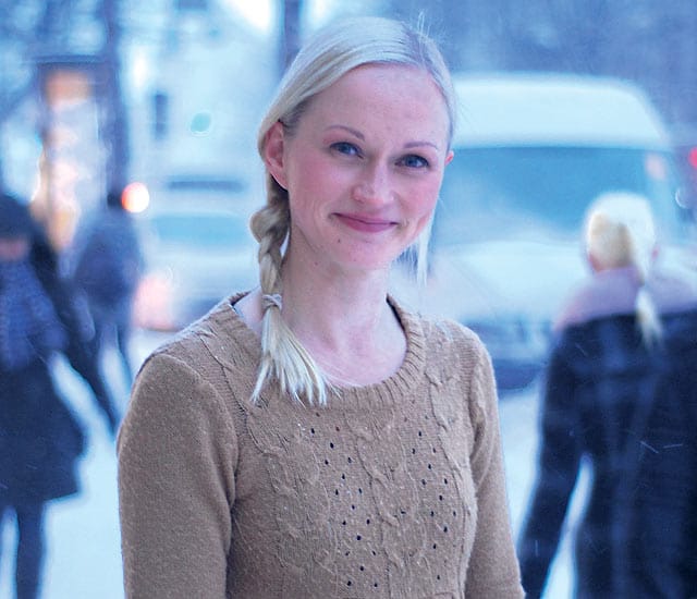 Näyttelijä Helena Rängman on työskennellyt uransa aikana myös juusto-osaston hoitajana. Hän suosittelee erityisesti luomuraakamaitojuustoja.