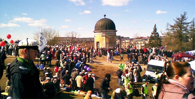 Toivottavasti kuvaukset alkavat heti toukokuun ensimmäisenä päivänä. Mielenkiintoista kuvamateriaalia voisi tarttua talteen esimerkiksi Kaivopuistosta.