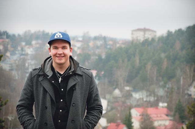 Joona Rinteen mielestä Pispalanharju on Tampereen kaunein paikka.