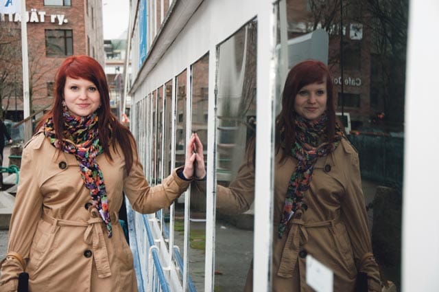 Laukontorin satama laivakahviloineen ovat Sanna Salon rentoutumispaikka.