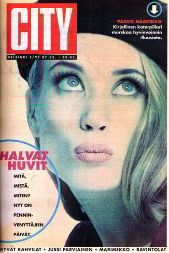 Numero 3/1992. "Mielummin mä annan haastattelun City-lehteen kuin johonkin underground-räkä-rock-pienlehteen, jonka toimittajaa tapaa jossain tuolla keikalla." -Laulaja Ilkka Alanko toimittaja Heikki Kemppaiselle.