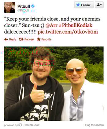 Pitbull onkin aika hyvä jätkä.