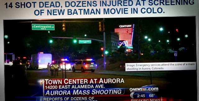 Batmanin ensi-illasta Denverissä tuli katastrofi.