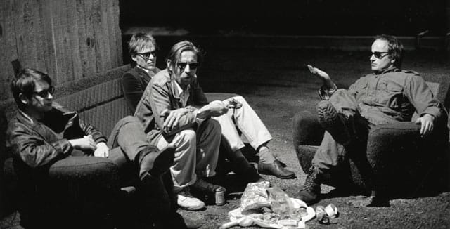 Matti Pellonpää ja kumppanit Helsinki-kuvaa luomassa.