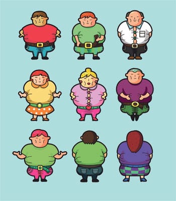 Oletko impulsiivinen, vihainen mies? Tai ulospäin suuntautunut, neuroottinen nainen? Siinä tapauksessa olet todennäköisemmin lihava kuin sisäänpäin kääntyneet, harkiten toimivat toverisi.