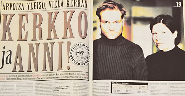 Kerkko Koskisen ja Anni Sinnemäen parisuhdehaastattelu tehtiin suhteen jo päätyttyä.