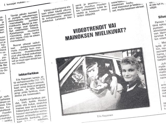 City-Sokoksen trendikäs Eila.